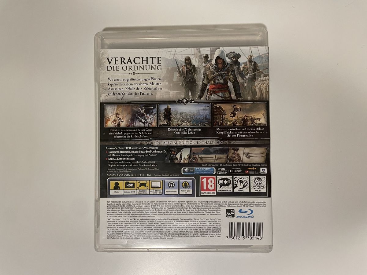 Sony Spiele: Assassins Creed IV Black Flag – Gebraucht aus Susch von Ascaso 1