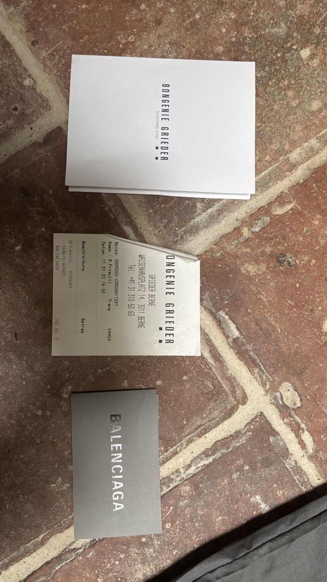 Balenciaga Scarpe da uomo: Balenciaga Track 2 Sneakers grau, mit Box – Usato da Bern venduto da kue_db29 6