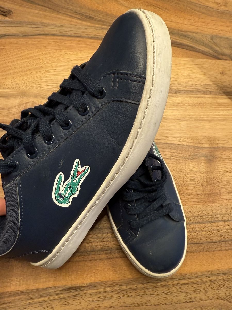 Lacoste Scarpe da uomo: Lacoste Sneaker, Turnschuh, Gr. 37 dunkelblau – Usato da Wermatswil venduto da FEDN 3