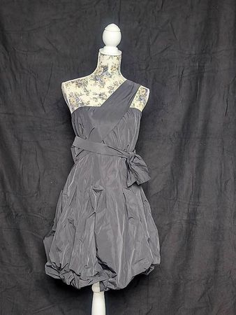 Esprit Cocktailkleid schwarz Ballonkleid Gr. 36