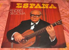Andrés Segovia España Spanish Guitar Near Mint Vinyle LP 33t
