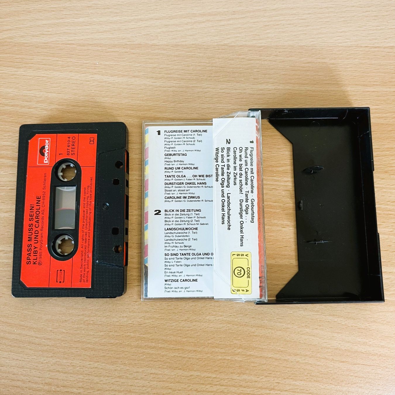 Musicassette: MC - Kliby und Caroline - Spass muss sein! – Usato da Amlikon-Bissegg venduto da riestig 1