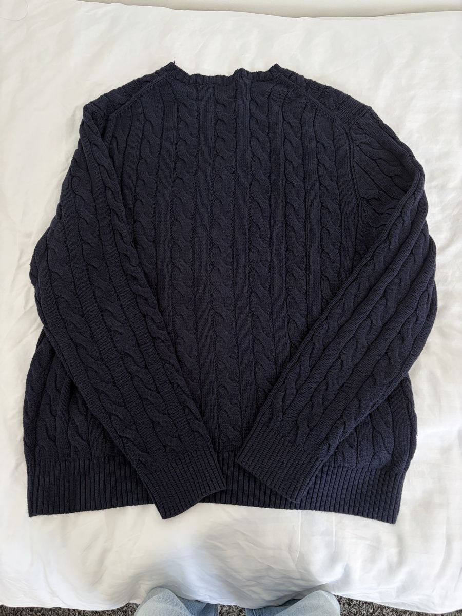 Ralph Lauren Pullover & Sweatshirts: Ralph Lauren Pullover dunkelblau Strick Grösse XL – Gebraucht aus Meggen von moni_96 1