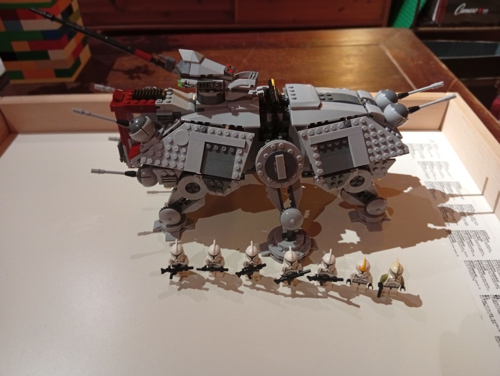 Baukästen: Star Wars AT-TE mit Figuren  – Gebraucht aus Trun von kawak1