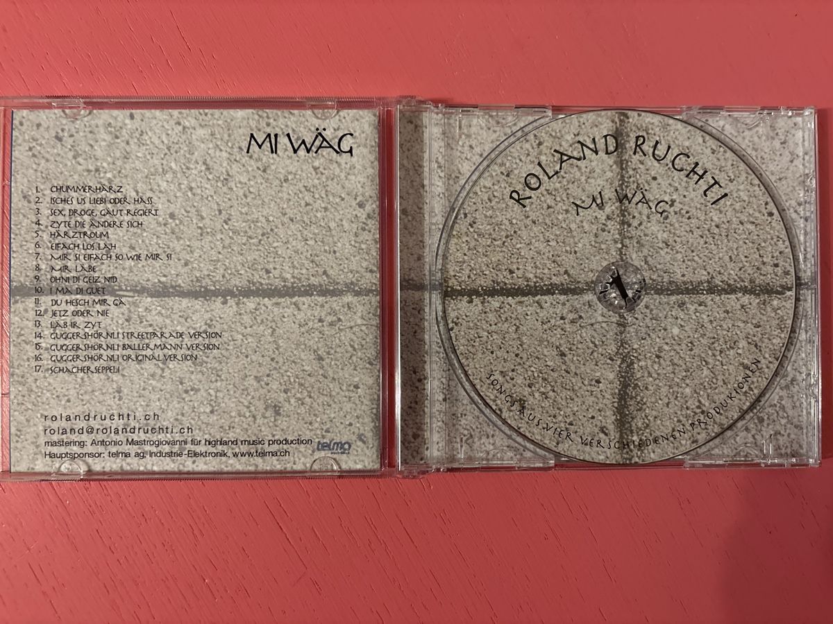 CD: Roland Ruchti - Mi Wäg – Usato da Lützelflüh-Goldbach venduto da Deiv4 2