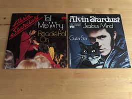 ALVIN STARDUST tolle Single Kult Glam Rock Top Hit 70's