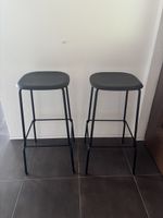 2x Hay Soft Edge Barhocker