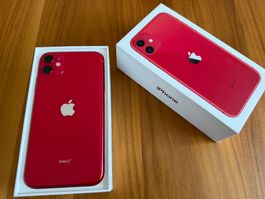 iPhone 11 Rot 64GB top Zustand