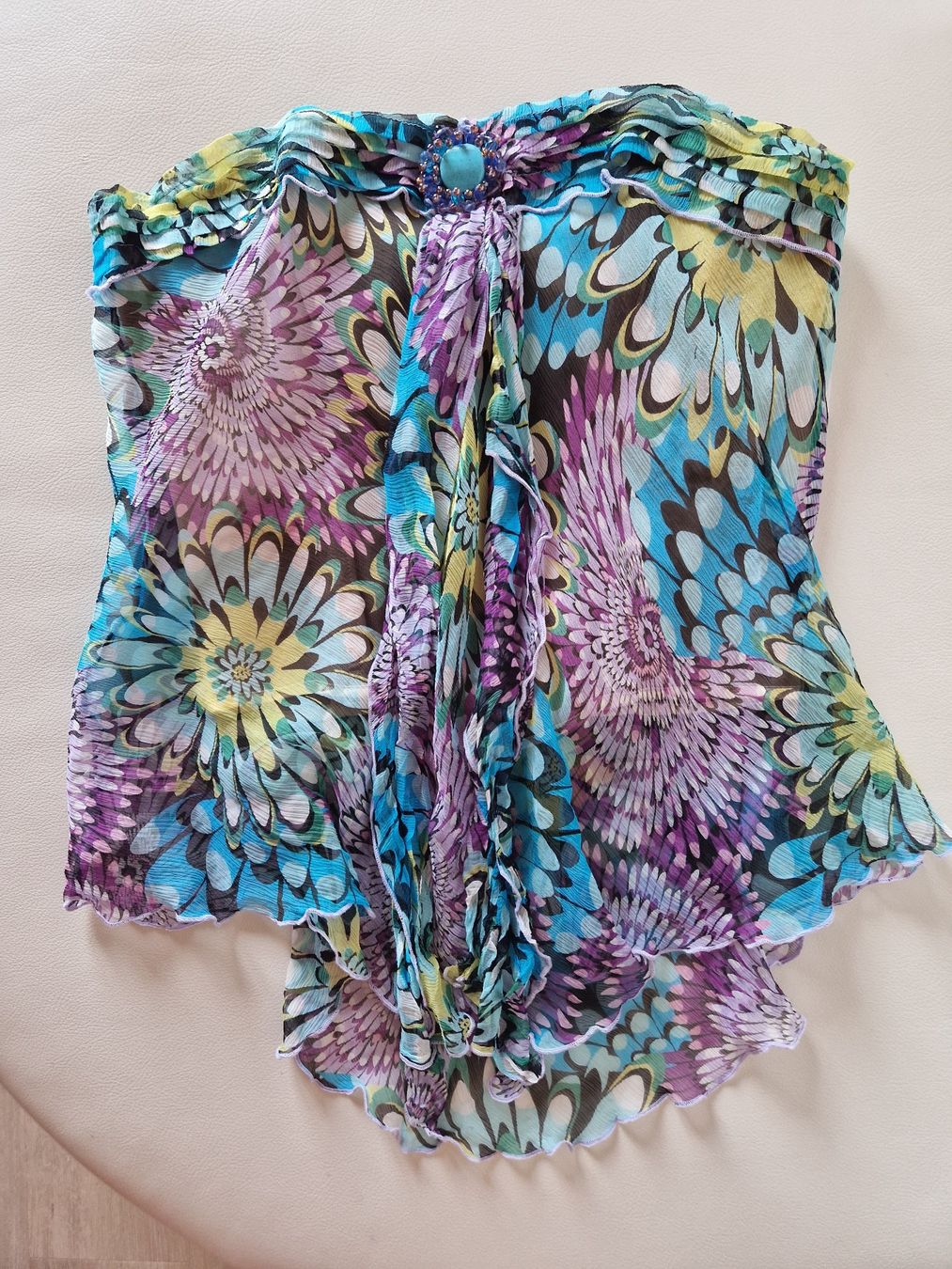 Tops: Bustier-Top Seide, Sonia Fortuna, Gr. 36 – Neuf (Voir description) à Müntschemier par fralion
