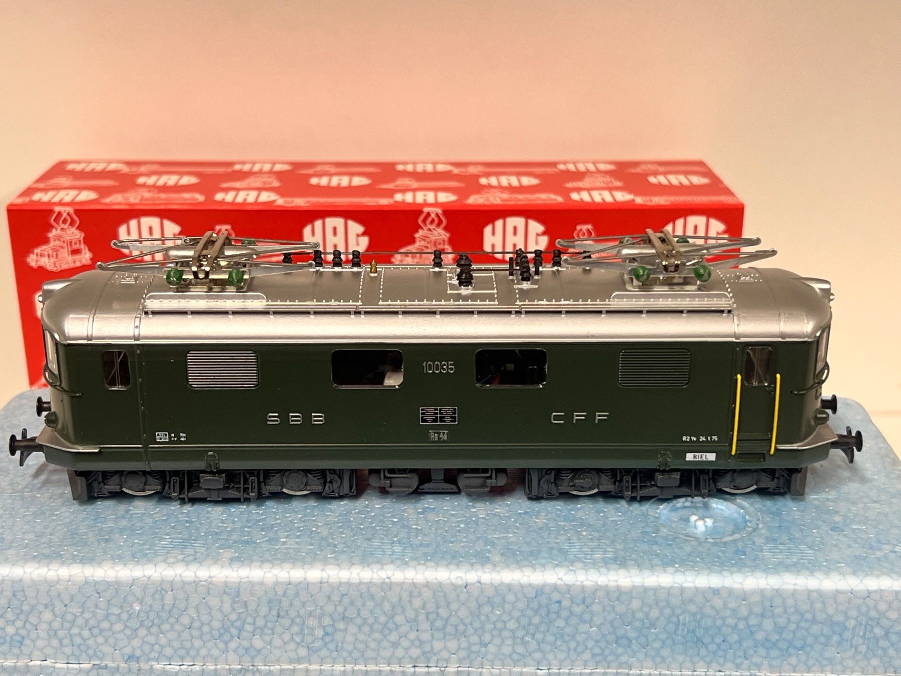 Hag Modellini di ferrovie: HAG Re 4/4 I SBB Nr. 221 – Usato da Geroldswil venduto da TopTrain54 1