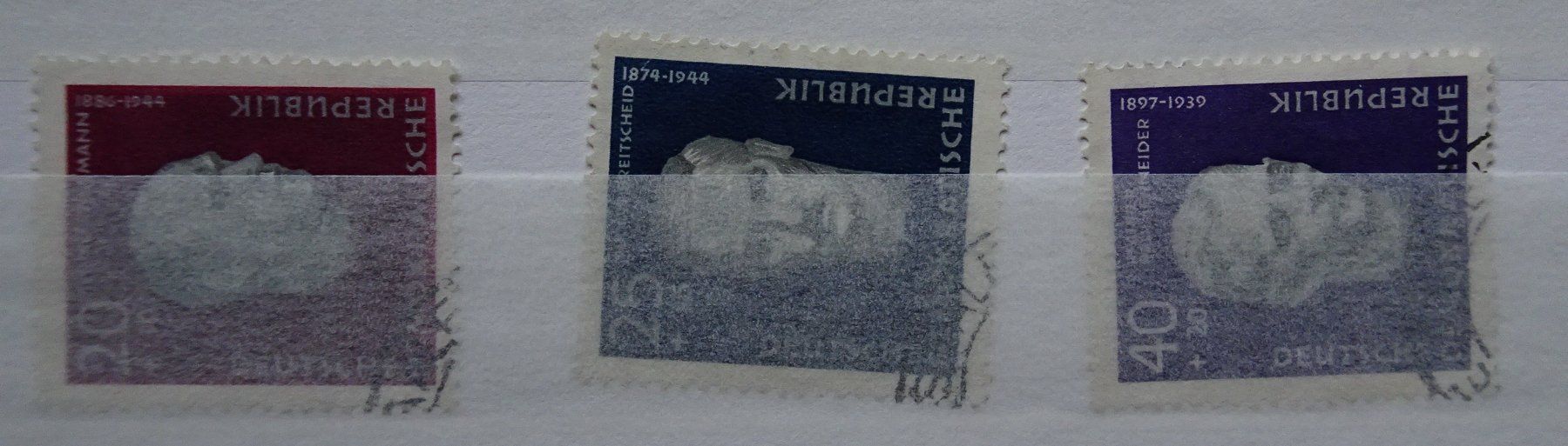 Tutti i francobolli: DDR 1957 +/- – Usato da Aadorf venduto da Chnorli-Furz 2