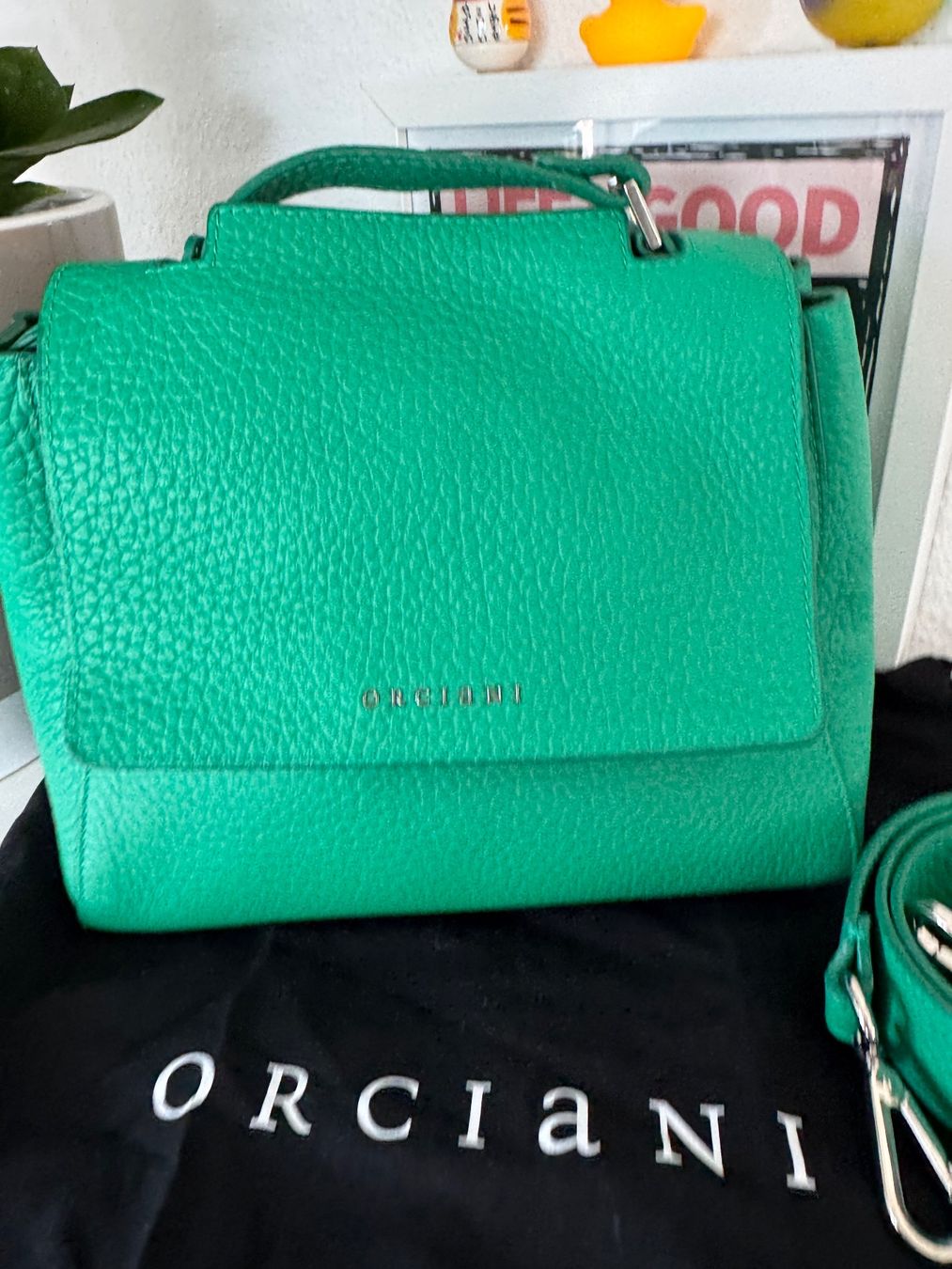 Orciani Borse da donna: ORCIANI Sveva Soft Small leather handbag wNEU – Nuovo (secondo la descrizione) da Zuerich venduto da Moochie