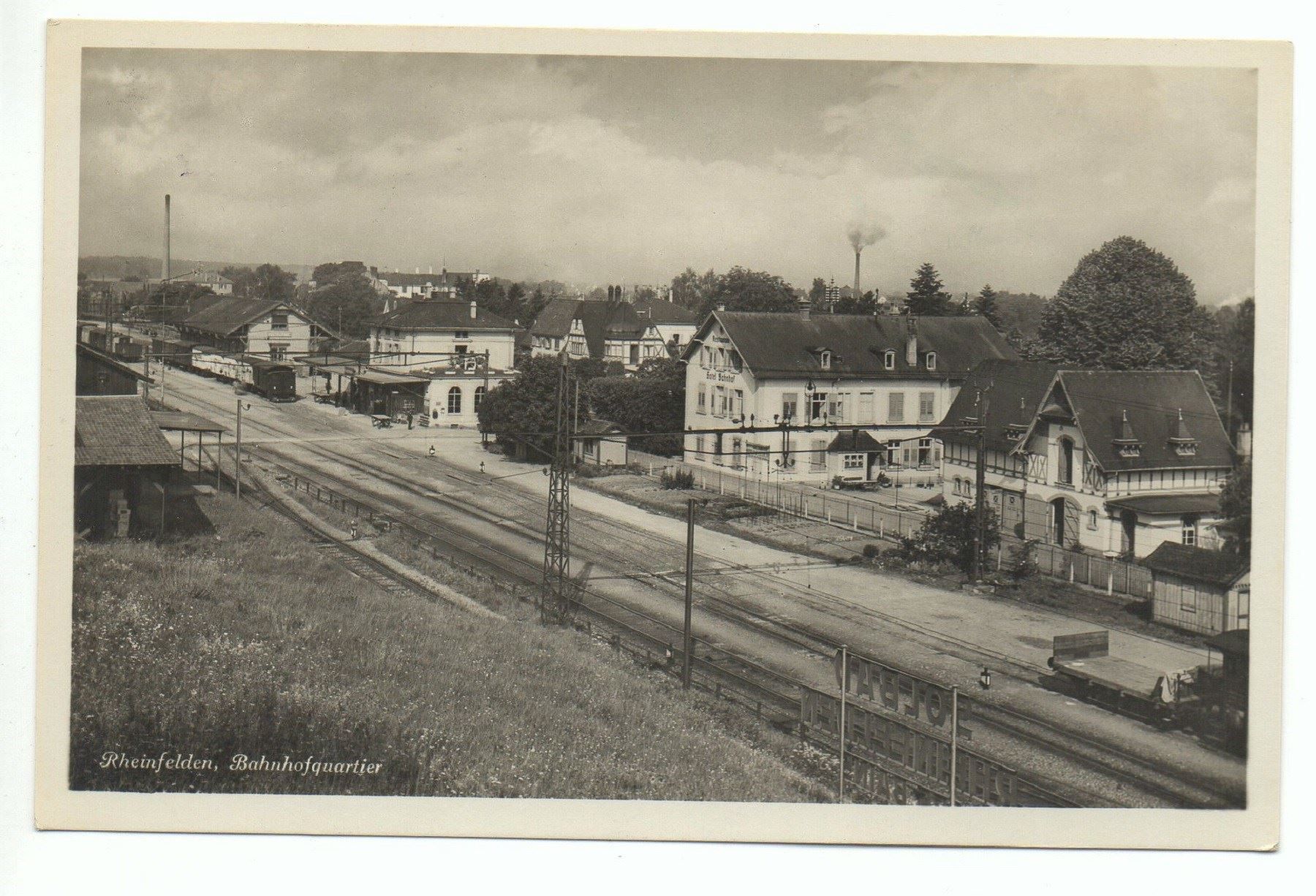 Cartes postales: RHEINFELDEN Bahnhofquartier – D'occasion à Jona par philajona