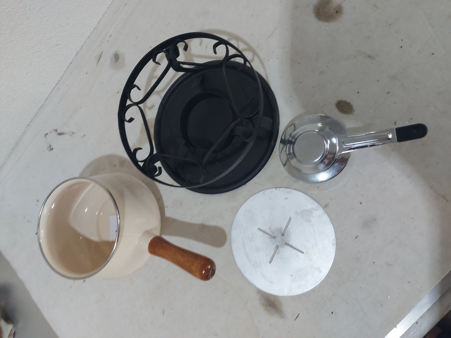 Elettrodomestici da cucina: Fondue-Set, Vintage Retro Look, Romantisch – Usato da Rheinau venduto da profitronic.shop 4