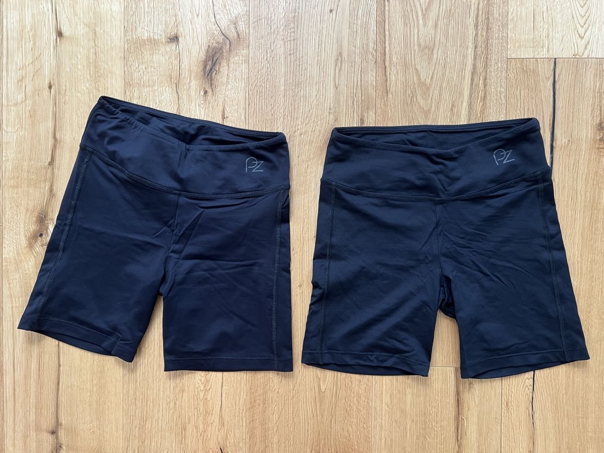 Leggings: PZ Running 2x kurze Tights Gr. XS – Usato da Meisterschwanden venduto da Sbw01
