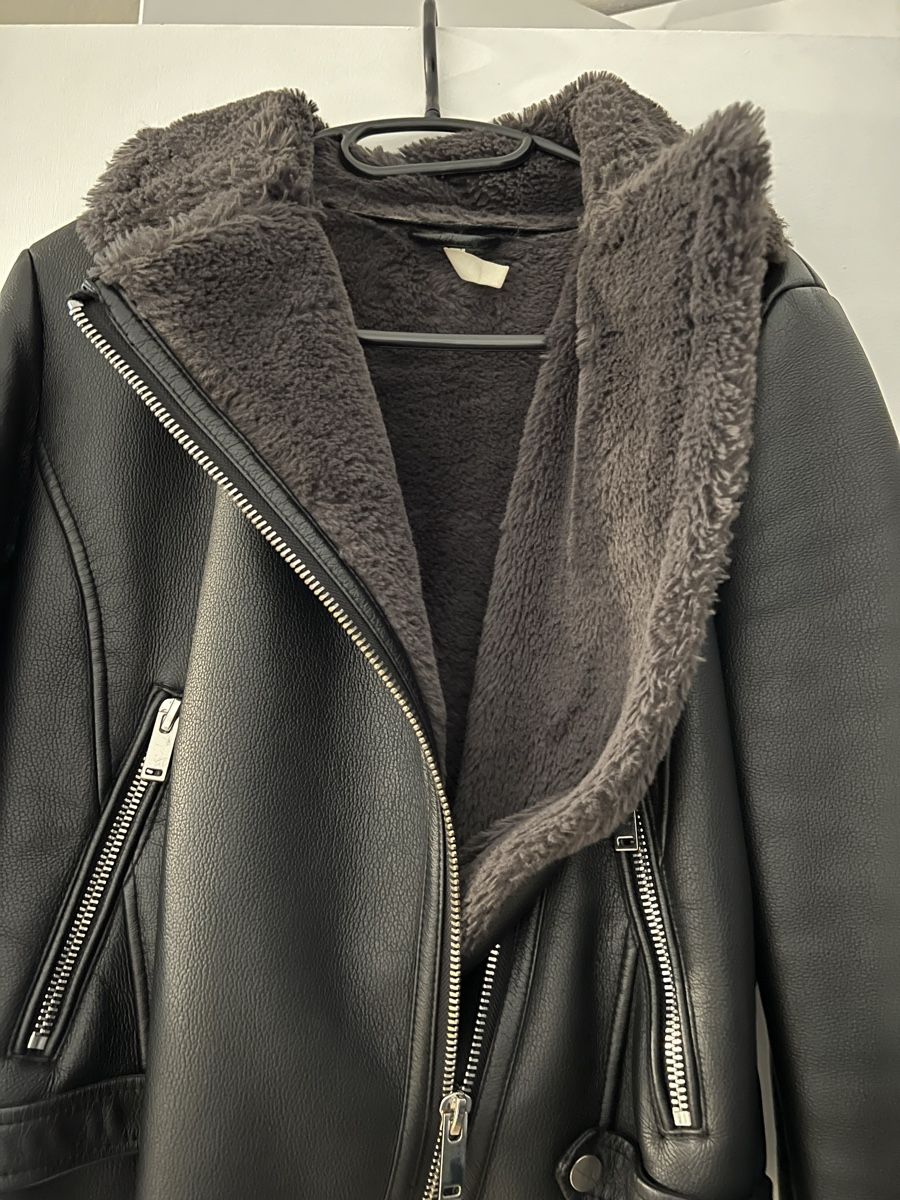 Mango Giacche: Lederjacke Mango – Usato da Biel/Bienne venduto da Peeeep10 1