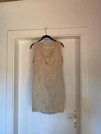 Mini Robe satin crème