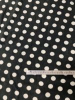 110cmx150cm Fleece Stoff, dunkelgrau/weiss