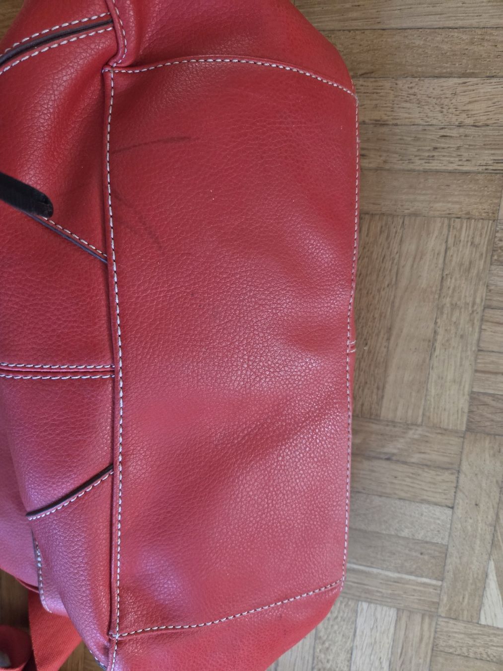 Borse da donna: Rote Handtasche mit Portemonnaie – Usato da Aarau venduto da crissta 3
