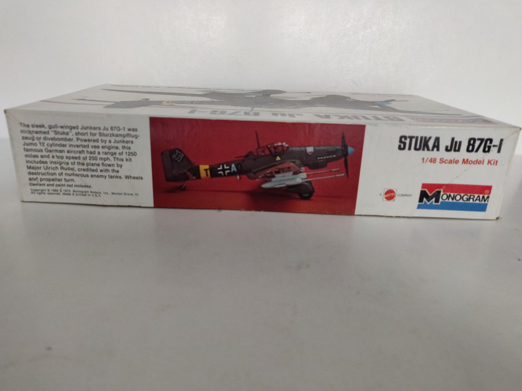 Modellbausätze & Standmodelle: Monogram 1:48 Junkers Ju-87G-1 Stuka – Gebraucht aus Lyss von  2
