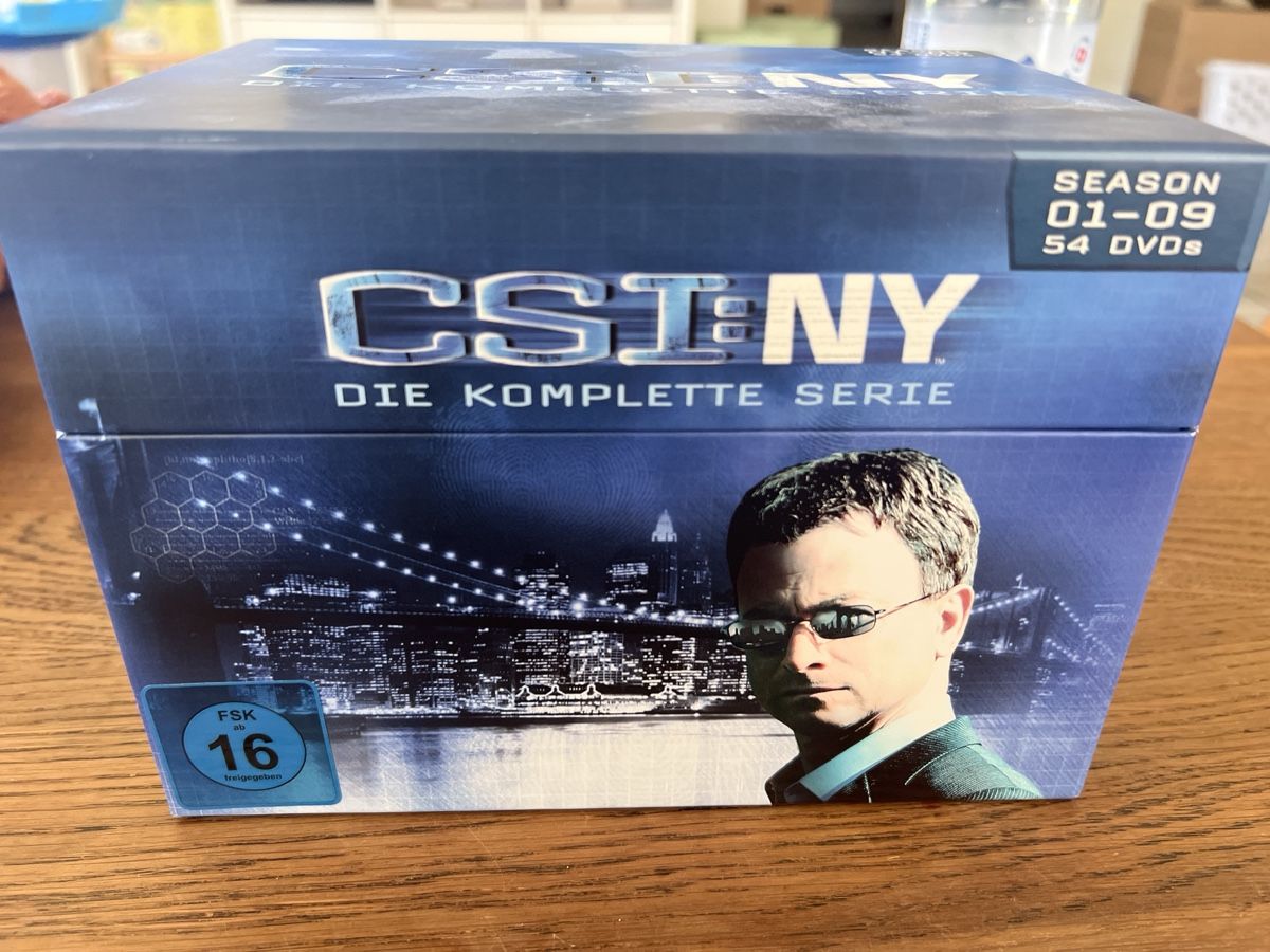 Tutti i DVDs: CSI NY – Usato da Breitenbach venduto da hun_z67k