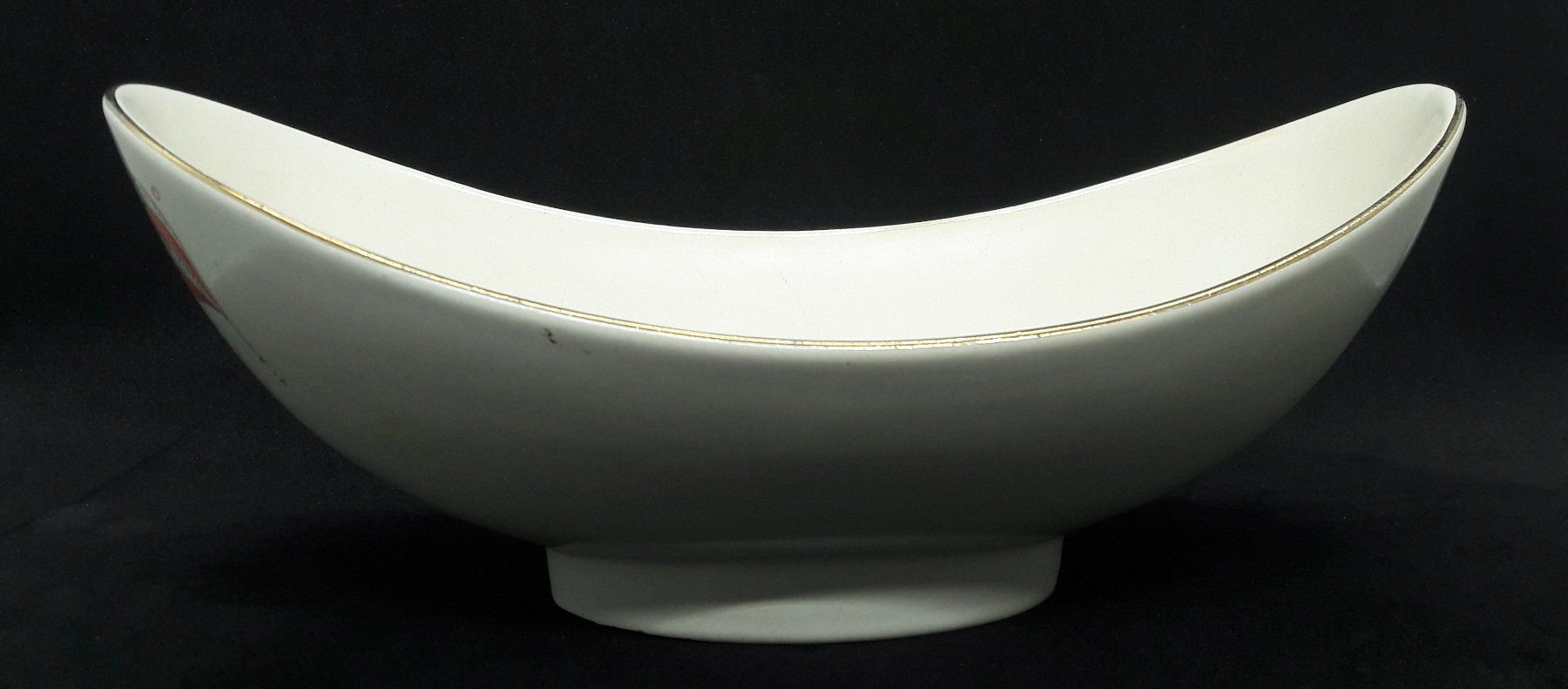 Plateaux: Schale Bootsform vintage 50s' 60s' plat – D'occasion à Tavannes par Brocashop 7