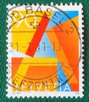 Nr.887 mit VollStempel  A-Post Marke 1995    Basel