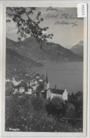Weggis mit Kirche