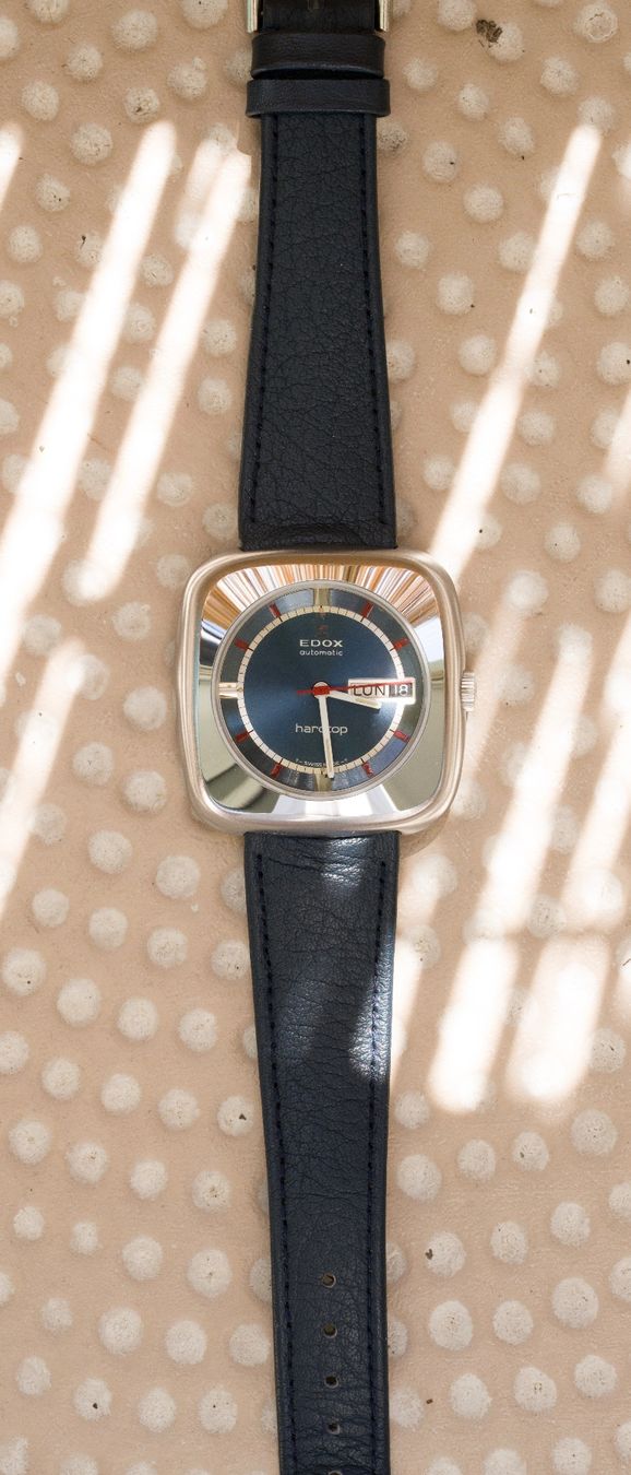 Edox Orologi: Edox Hardtop Automatic NOS 1970 – Nuovo (secondo la descrizione) da Grand-Lancy venduto da flombaba 1