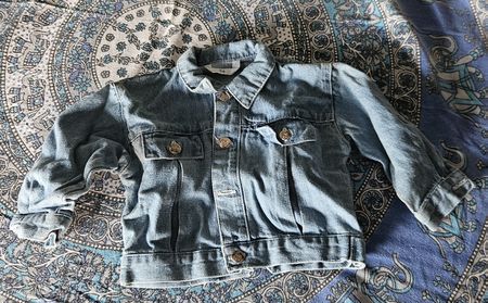 Vintage Jeansjacke 80er 90er Kids Gr. 74