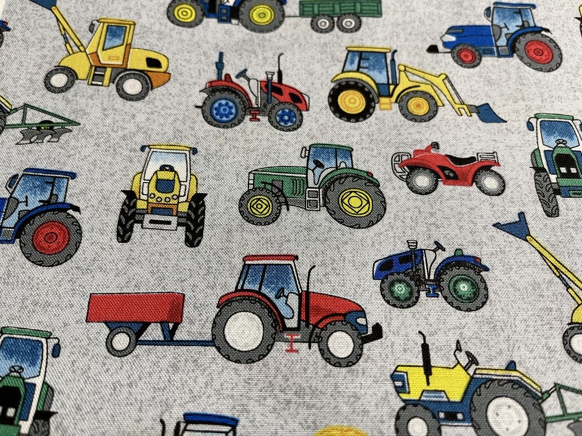 Stoffe: Patchworkstoff Baumaschinen Traktor usw – Neu (gemäss Beschreibung) aus Seuzach von KreativmitStoff 3