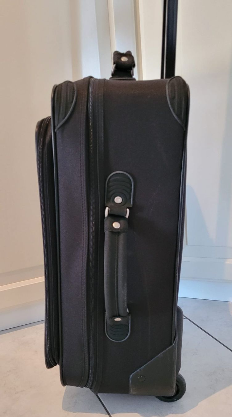 Samsonite Valigie: Reisekoffer Samsonite Serie Accent Kabinengepäck Textil – Difettoso da Kappelen venduto da swyder 1