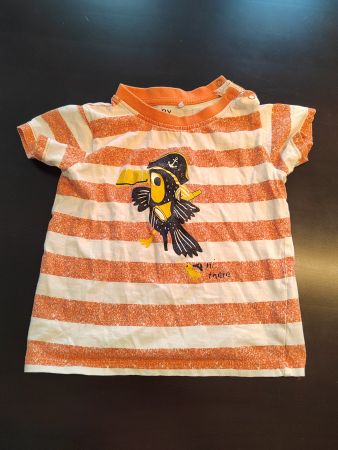 Süsstes T-Shirt gestreift Pirat Papagei Gr. 86