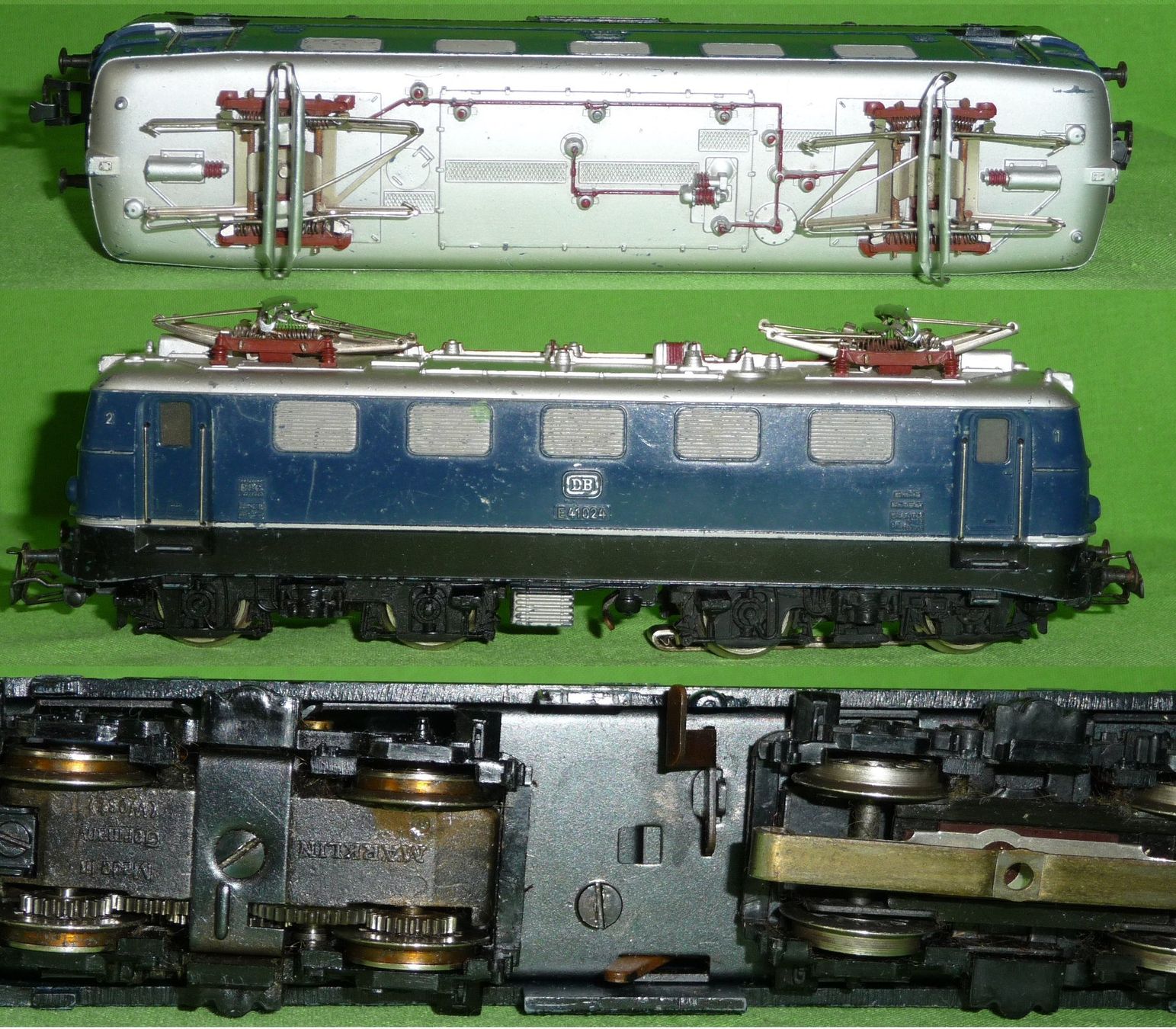 Märklin Modelleisenbahnen: DB E41 Märklin 3034 Version 1960-1968 Handschalt transp.Haft – Gebraucht aus Winterthur von Ricardo211 2
