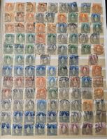 Collection helvéties debout + jubilé 1900 timbres oblitérés 
