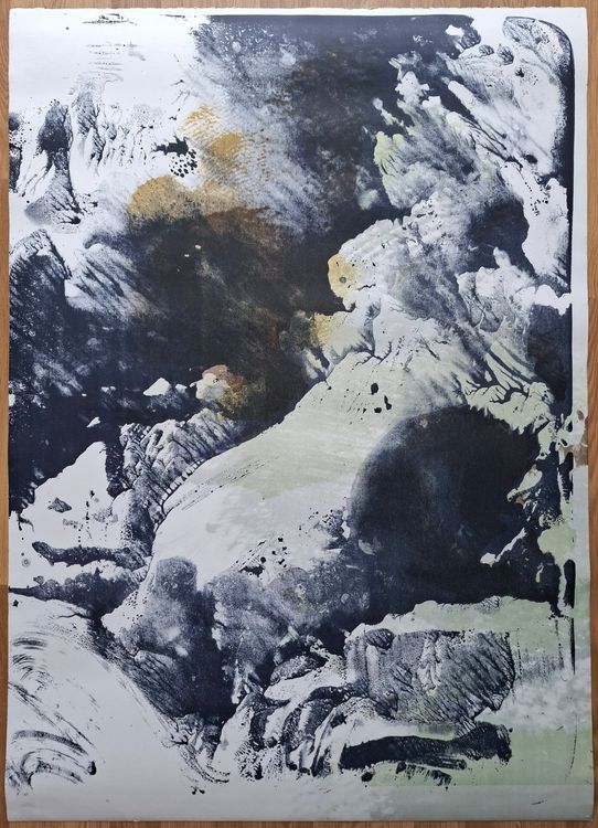 Dominique Lämmli Litho signiert «Landschaften-4» 2010, 23/35 1