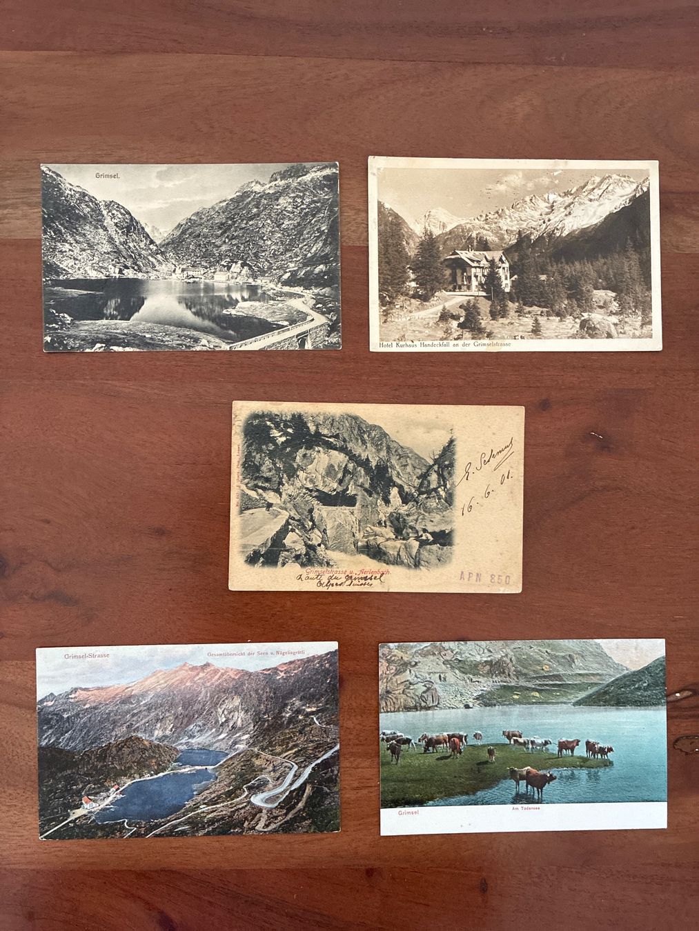 Cartes postales: 10 Ansichtskarten Schweiz vom Grimsel BE – D'occasion à Oftringen par Cla.vD.74 2