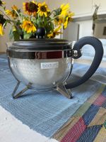 Bodum Teekanne aus Glas mit Teesieb – Schwarz