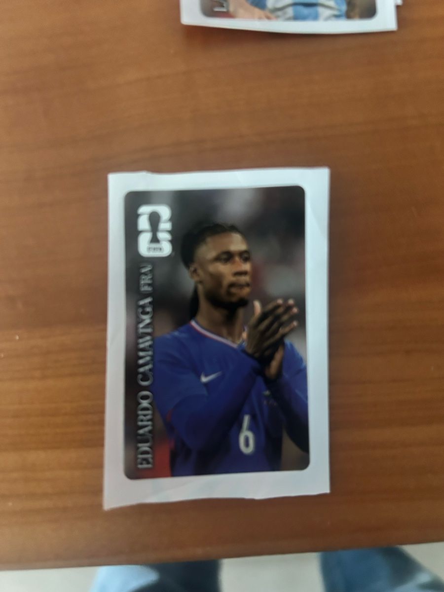 Panini Carte collezionabili: Eduardo Camavinga, Coca Cola Panini Bild – Nuovo e nell'imballaggio originale da Binningen venduto da Christine08