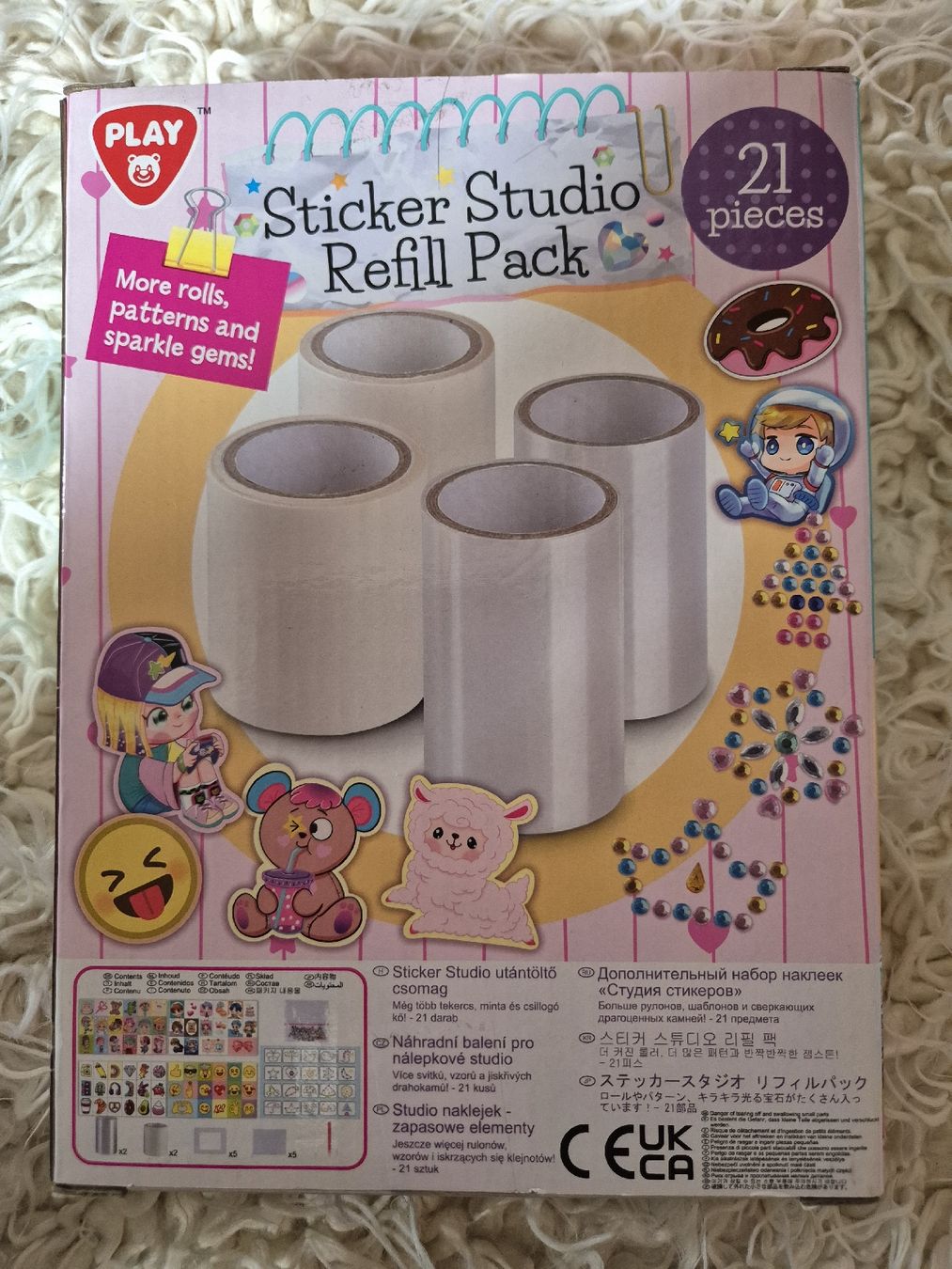 Sticker: Play sticker studio refill pack — 21 pièces – Usato da Yverdon-les-Bains venduto da somiou 1