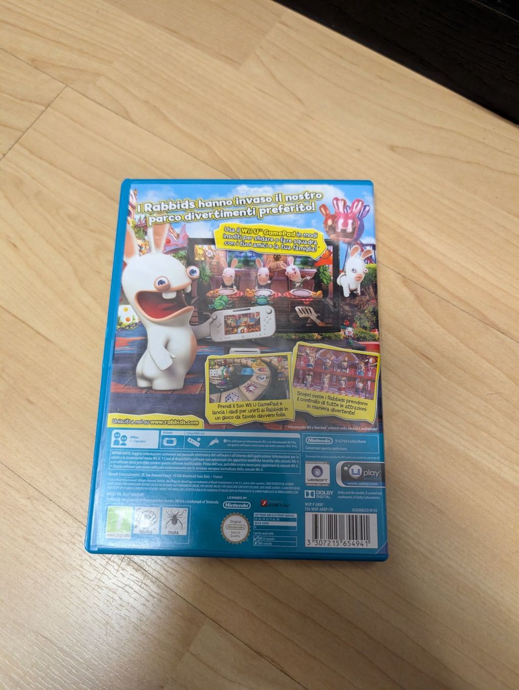 Giochi: Rabbids land Nintendo Wii u – Usato da Giubiasco venduto da Ticinerd 1