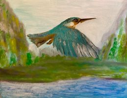 Serie „Seltene Vögel der Schweiz“ #5/Eisvogel