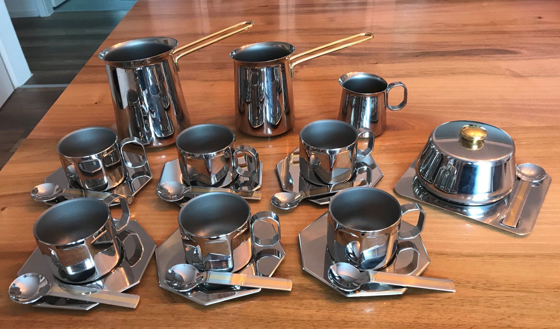 Geschirrsets: Kaffee Set von Zepter Edelstahl – Neu (gemäss Beschreibung) aus Altstätten SG von Nik2009