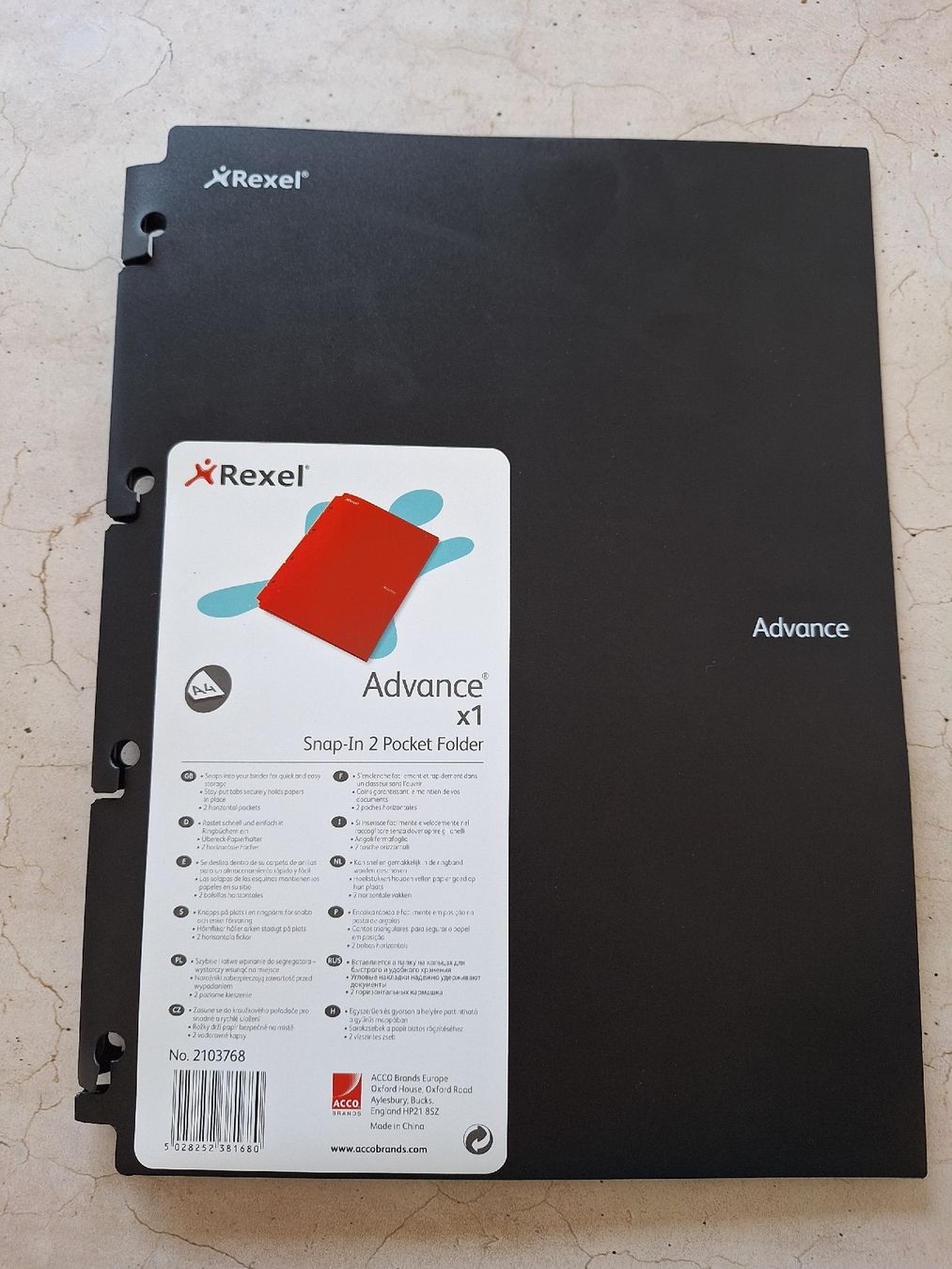 Koffer & Taschen: Rexel Advance x1, Snap-In 2 Pocket Folder - Neu + ungebrauch – Neu (gemäss Beschreibung) aus Schaffhausen von Mipakr