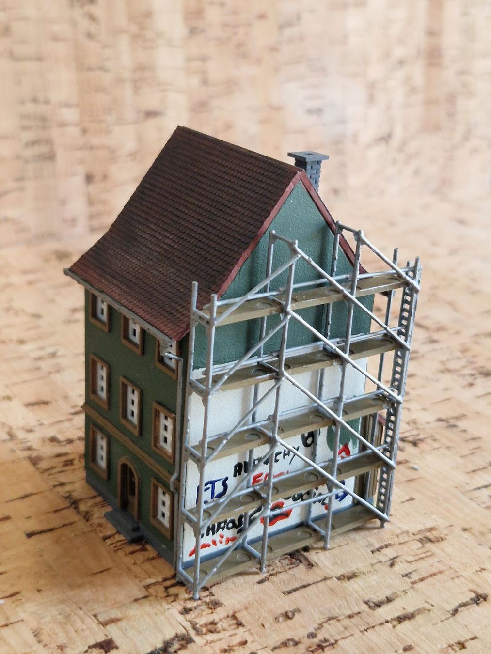 Faller Modellini di ferrovie: 2 maison quartier chaud Faller N – Usato da Tavannes venduto da Jacksonhmc 6