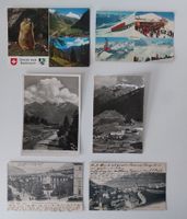 6 AK Postkarten Chur Lenzerheide Samnaun Disentis Parsenn