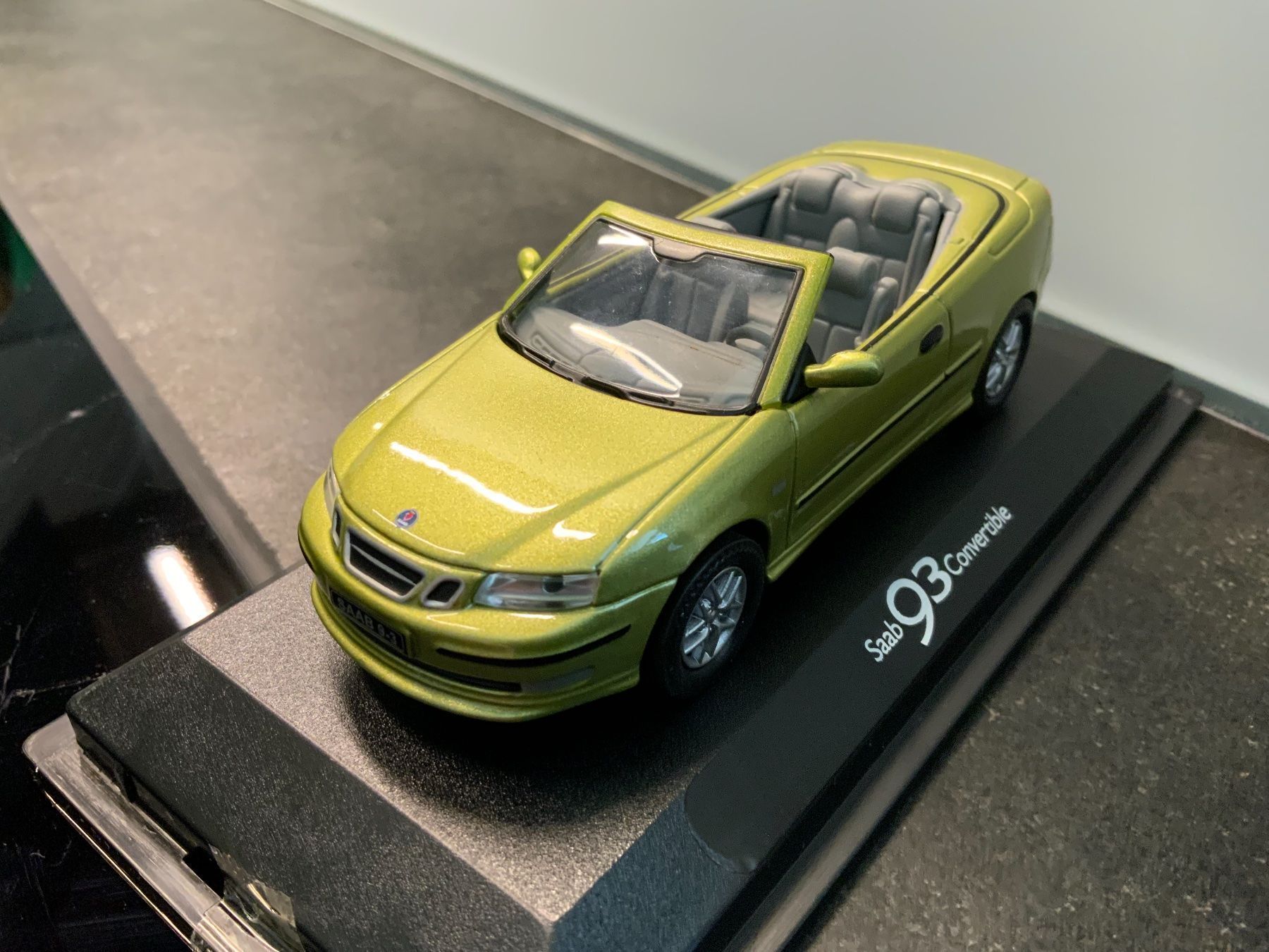 Saab Modellini d'auto: SAAB 93 CABRIOLET – Nuovo e nell'imballaggio originale da Erlenbach im Simmental venduto da Model_box 3