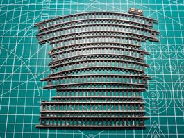 Spur N Minitrix Geleise Restbestand 9mm