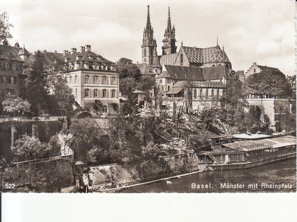 Ansichtskarten: Basel 1956 – Gebraucht aus Bürglen TG von StampGraf