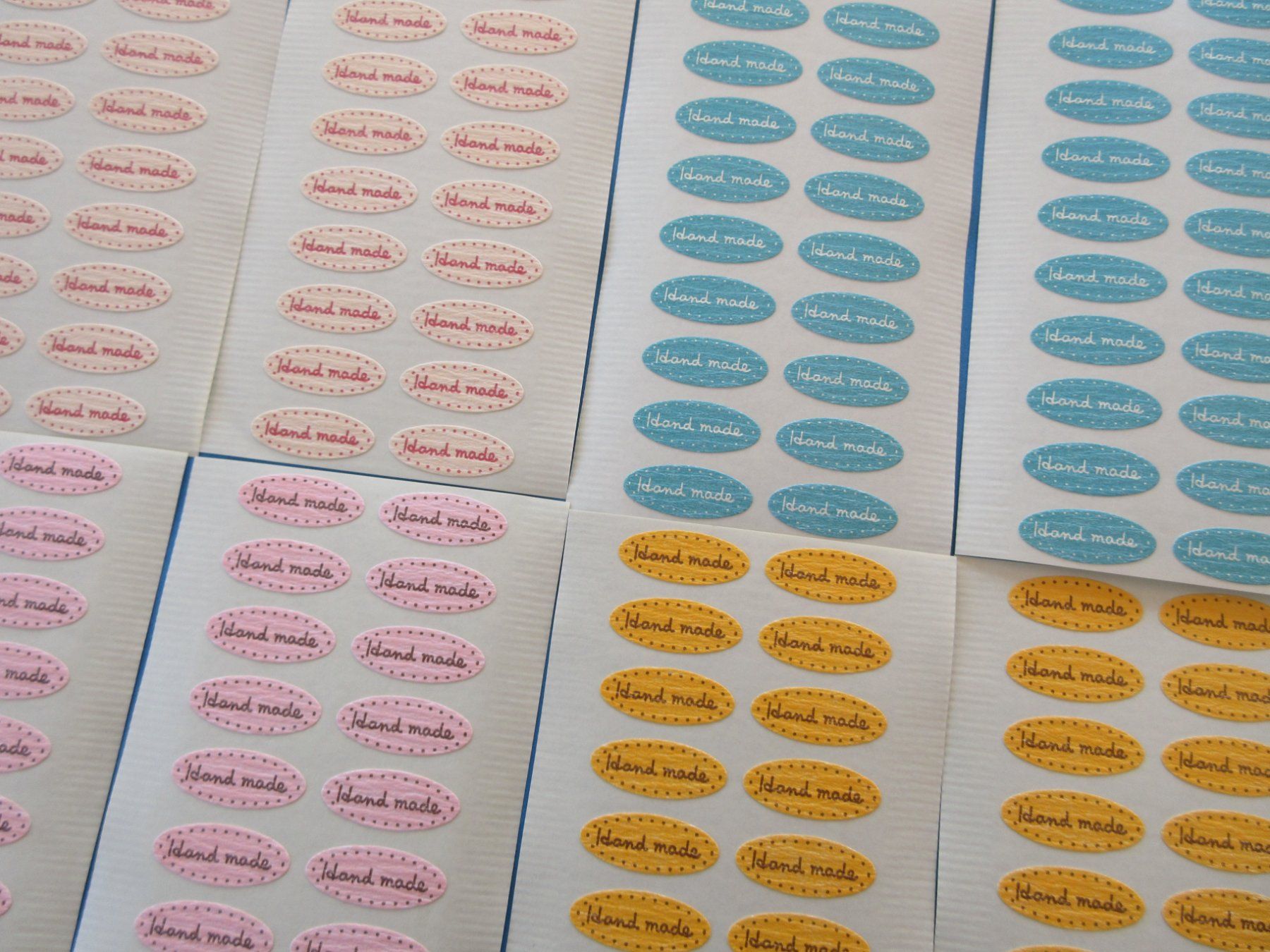 Sticker: 2000 "Handmade" stickers/Aufkleber New/neu! – Nuovo (secondo la descrizione) da Goldach venduto da mamakotzi 3